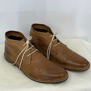 Steve Madden Tan Leather Chukka Boots MENS SIZE 17 STYLE P-IBON 217
